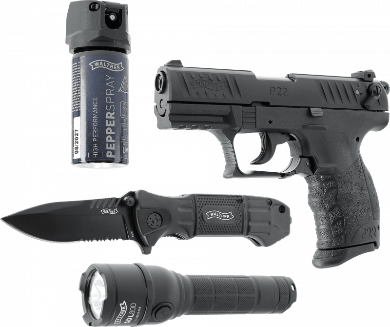 Walther P22Q R2D-Kit – 9 mm P.A.K.