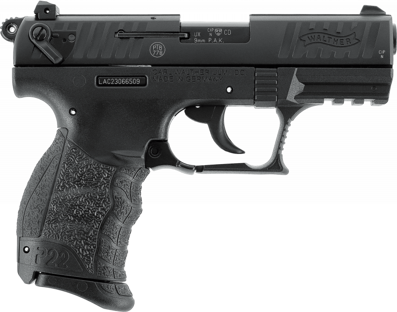 Walther P22Q R2D-Kit – 9 mm P.A.K.