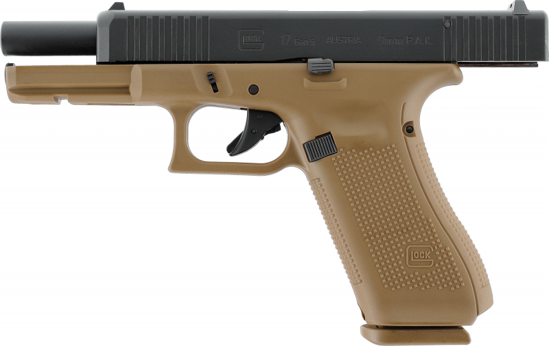 GLOCK 17 Gen5 Schreckschusspistole 9 mm P.A.K. – Coyote