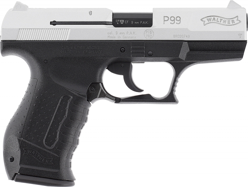Walther P99 Schreckschusspistole 9 mm P.A.K.. bicolor – Ansicht 4