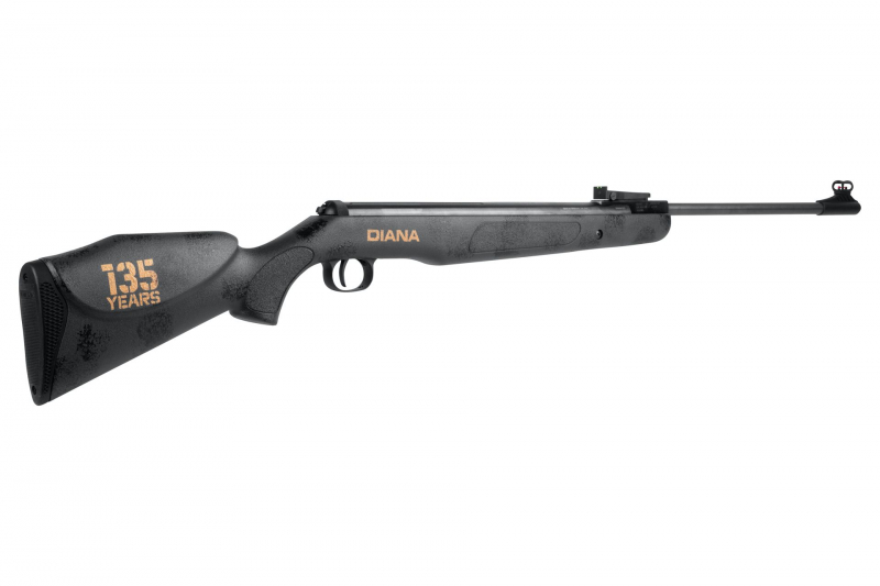 DIANA Panther 350 Magnum Anniversary Grey-Black Luftgewehr 4,5 mm Diabolo – Federdruck Knicklauf 7,5 J