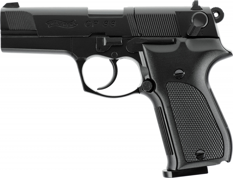 Walther CP88 CO₂-Luftpistole 4,5 mm Diabolo – Vollmetall, Made in Germany