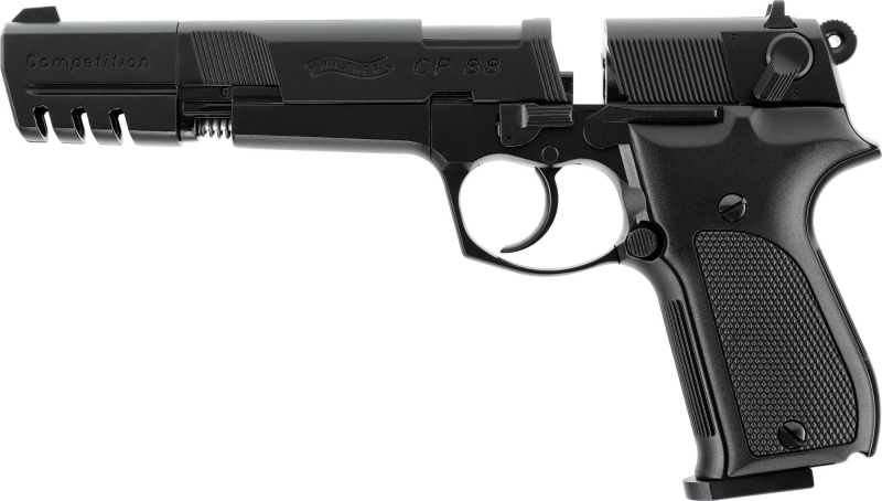Walther CP88 Competition CO2-Luftpistole 4,5 mm Diabolo  Vollmetall, Made in Germany