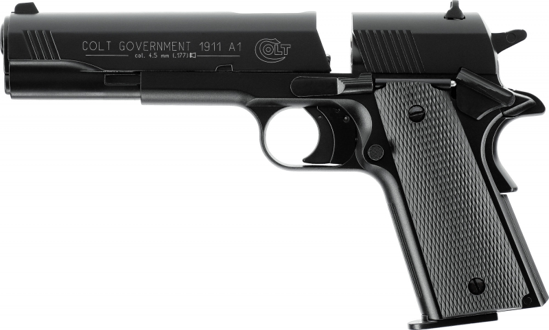 Colt M1911 CO₂-Luftpistole 4,5 mm Diabolo – Vollmetall, Klassiker