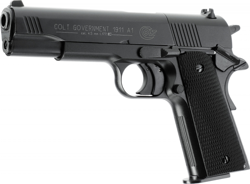 Colt M1911 CO₂-Luftpistole 4,5 mm Diabolo – Vollmetall, Klassiker