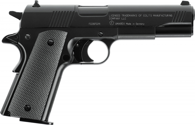 Colt M1911 CO₂-Luftpistole 4,5 mm Diabolo – Vollmetall, Klassiker