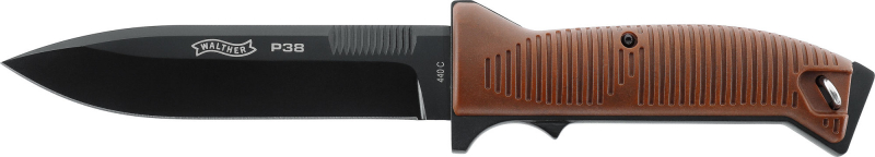 Walther P38 Knife 440C – schwarz/braun