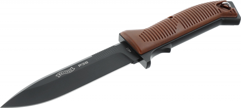 Walther P38 Knife 440C – schwarz/braun