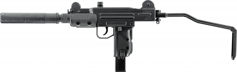 IWI Mini UZI CO2 BB Luftdruckwaffe 4,5 mm (.177)  Blowback,  3,0 J
