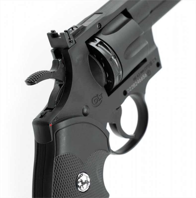 Colt Python CO₂ Revolver 6 Zoll – 4,5 mm (.177) Diabolo & BB,  3,0 J