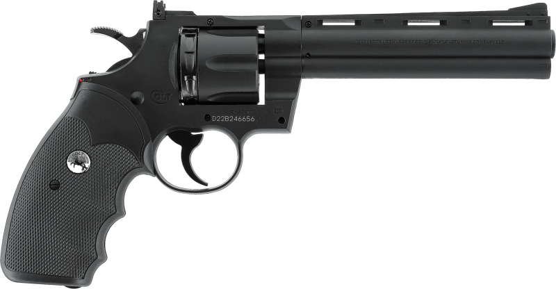 Colt Python CO₂ Revolver 6 Zoll – 4,5 mm (.177) Diabolo & BB,  3,0 J