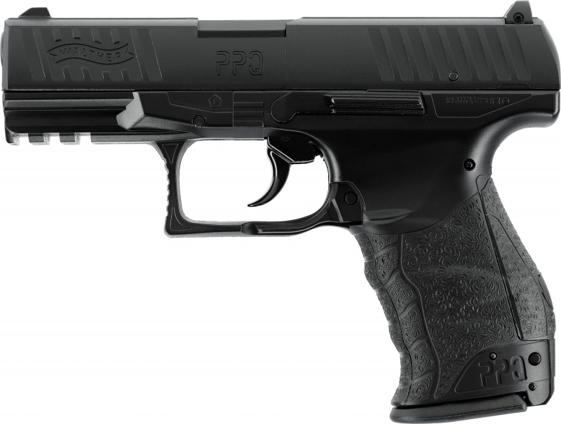 Walther PPQ CO₂-Luftpistole 4,5 mm Diabolo – ergonomisches Design