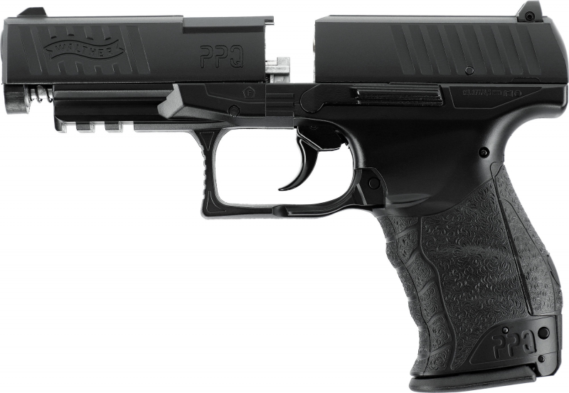 Walther PPQ CO₂-Luftpistole 4,5 mm Diabolo – ergonomisches Design