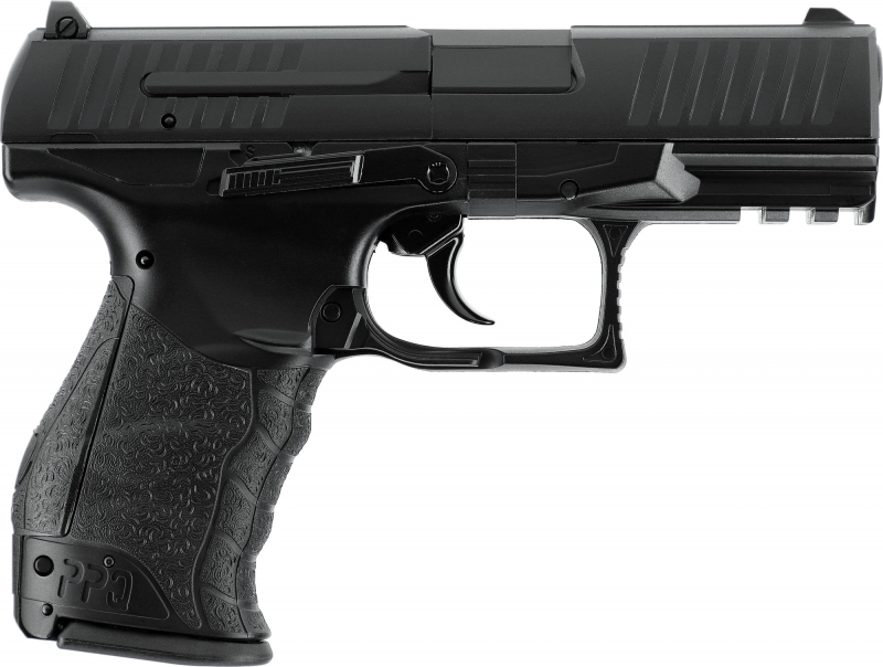 Walther PPQ CO₂-Luftpistole 4,5 mm Diabolo – ergonomisches Design