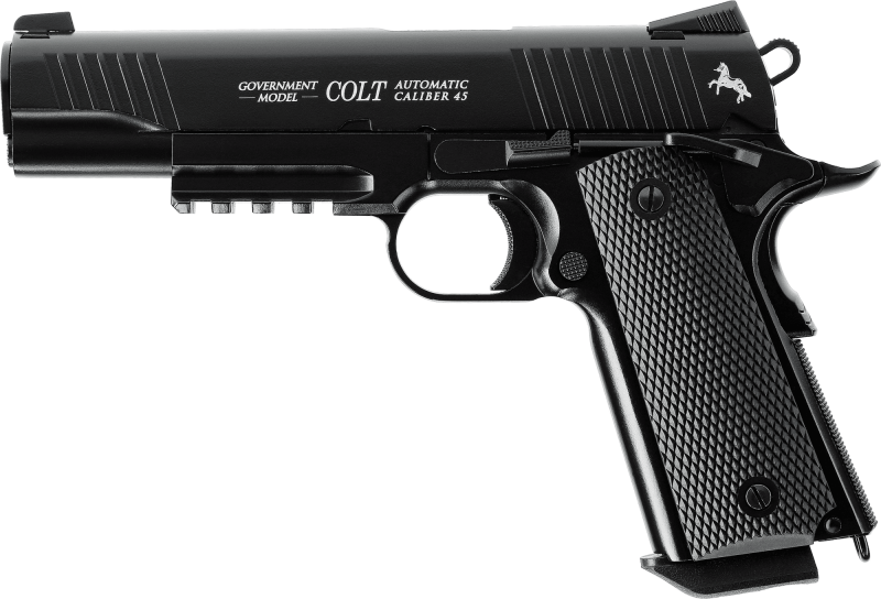 Colt M45 CQBP – 4,5 mm (.177) BB, CO₂, < 3,0 J