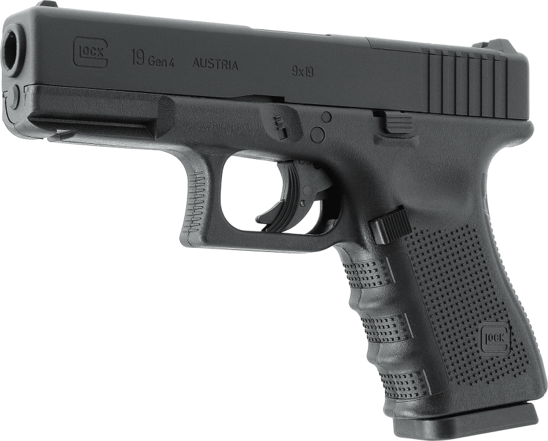 GLOCK 19 Gen4 MOS – 4,5 mm (.177) BB, CO₂, < 3,0 J