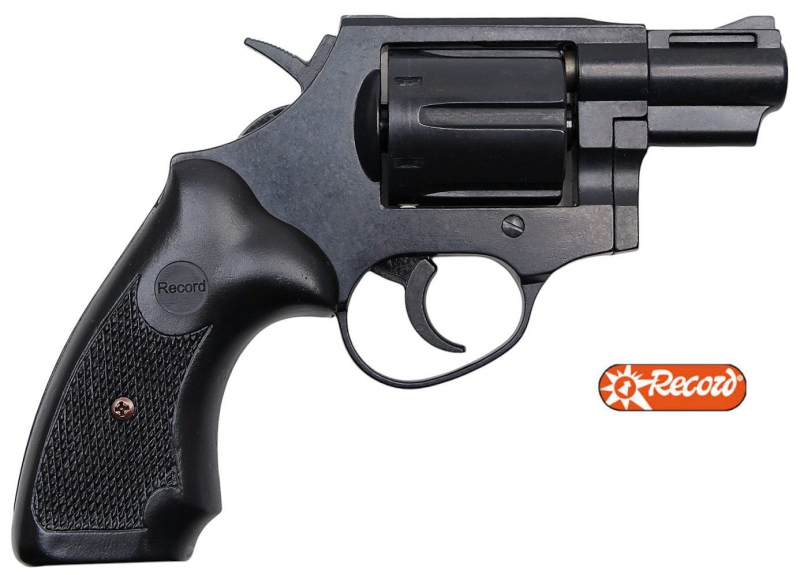 Record Chief Revolver brüniert – 2 Zoll, 9 mm R.K. – Ansicht 2