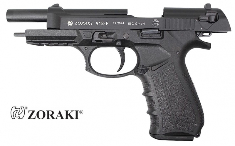 Zoraki 918 Schreckschusspistole 9 mm P.A.K. – Schwarz