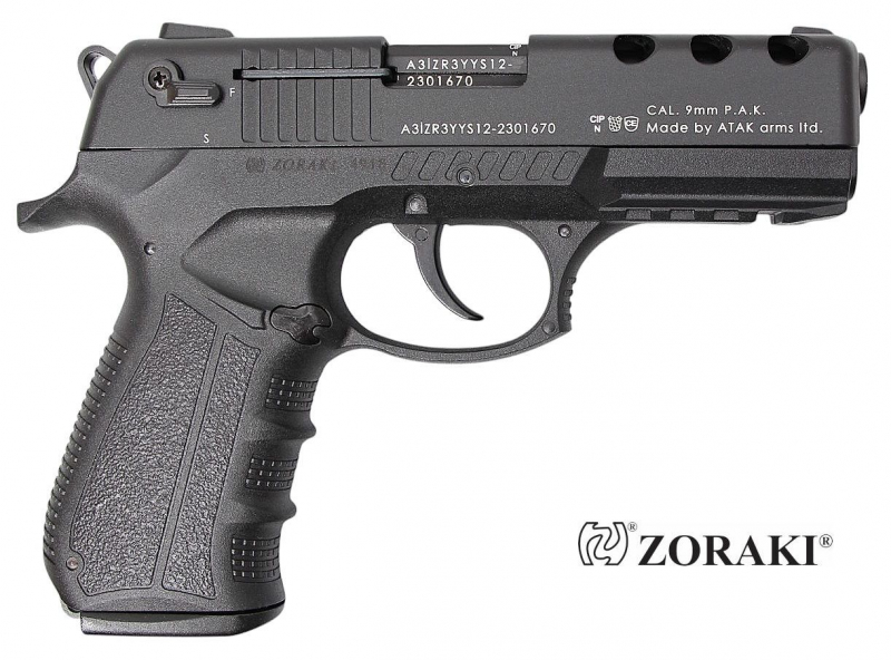Zoraki 4918 Schreckschusspistole 9 mm P.A.K. – Schwarz