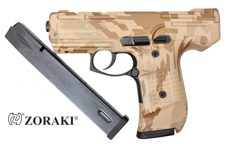 Zoraki 925 Schreckschusspistole 9 mm P.A.K.. – Camo – Ansicht 2