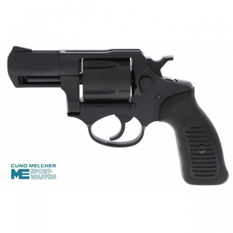 Cuno Melcher ME 38 Compact Revolver brüniert – 9 mm R.K.