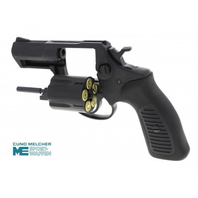 Cuno Melcher ME 38 Compact Revolver brüniert – 9 mm R.K.