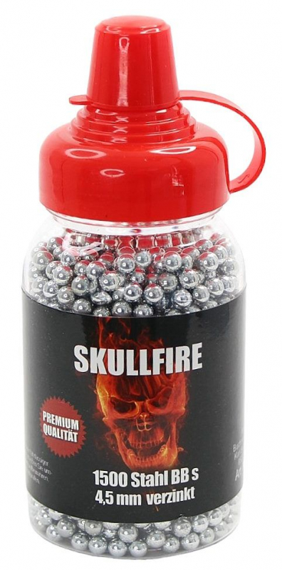 SKULLFIRE Stahl-BBs 4,5 mm (.177) – 1.500 Stück