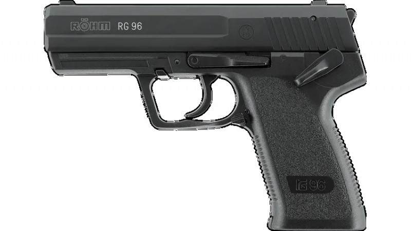 Röhm RG 96 Schreckschusspistole 9 mm P.A.K.. – brüniert