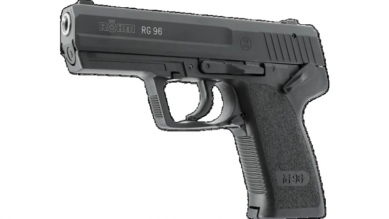 Röhm RG 96 Schreckschusspistole 9 mm P.A.K.. – brüniert – Ansicht 3