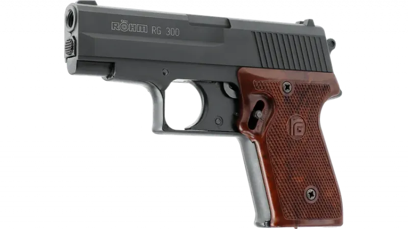 Röhm RG 300 Schreckschusspistole 6 mm Flobert – brüniert (Made in Germany)
