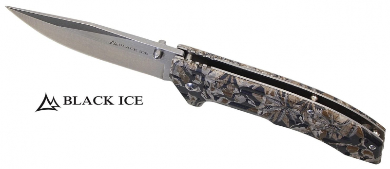 BLACK ICE Einhandmesser Ace Green