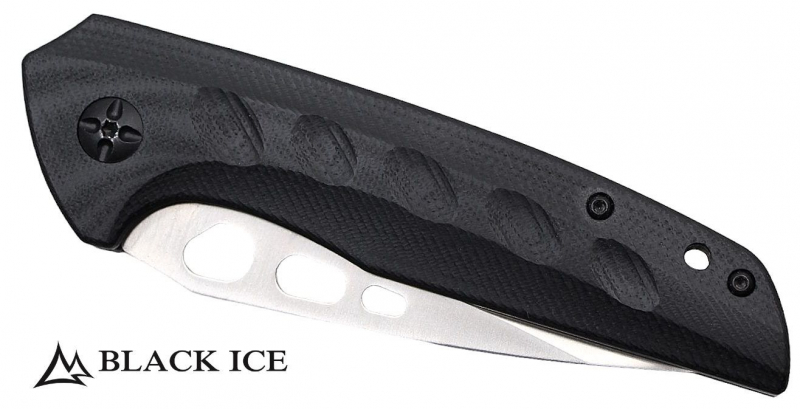 BLACK ICE Einhandmesser
