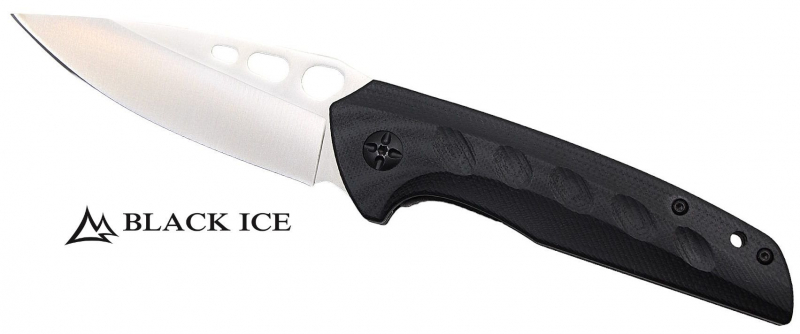 BLACK ICE Einhandmesser