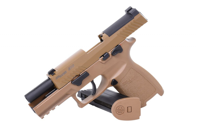 Sig Sauer ProForce P320-M18 Airsoft Pistole CO₂ Non-Blowback 6 mm BB – Tan
