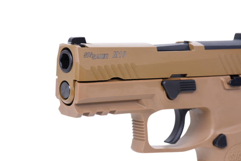 SIG SAUER ProForce P320-M18 Airsoft Gas Blowback 6 mm BB – Tan