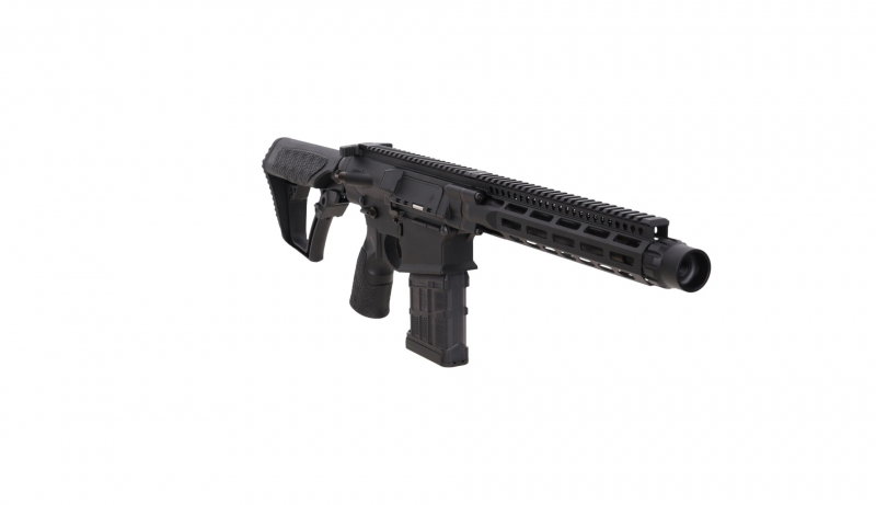 Daniel Defense x EMG DD5 SBR Cyma Platinum Gen.2 12.5" – Schwarz 0,5 J AEG 6 mm BB