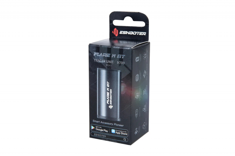 Tracer E-Shooter FLARE M BT Schalldämpfer Schwarz