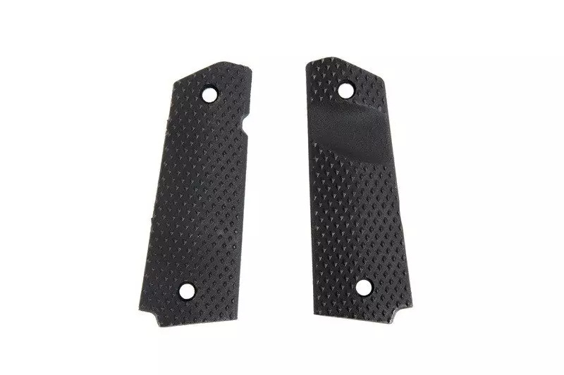 FMA Polymer Typ A Grip Panels für Colt 1911 Pistols - Schwarz