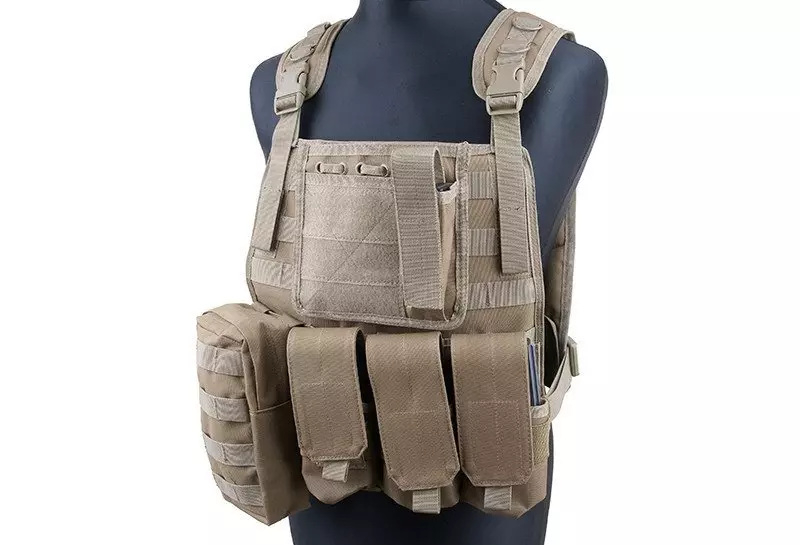 GFC Tactical MBSS Plate - Carrier - Typ Taktische Weste - Coyote