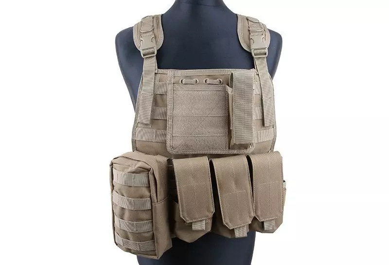 GFC Tactical MBSS Plate - Carrier - Typ Taktische Weste - Coyote