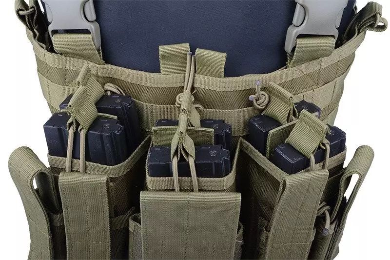 GFC Tactical Scout Chest Rig Taktische Weste - Oliv