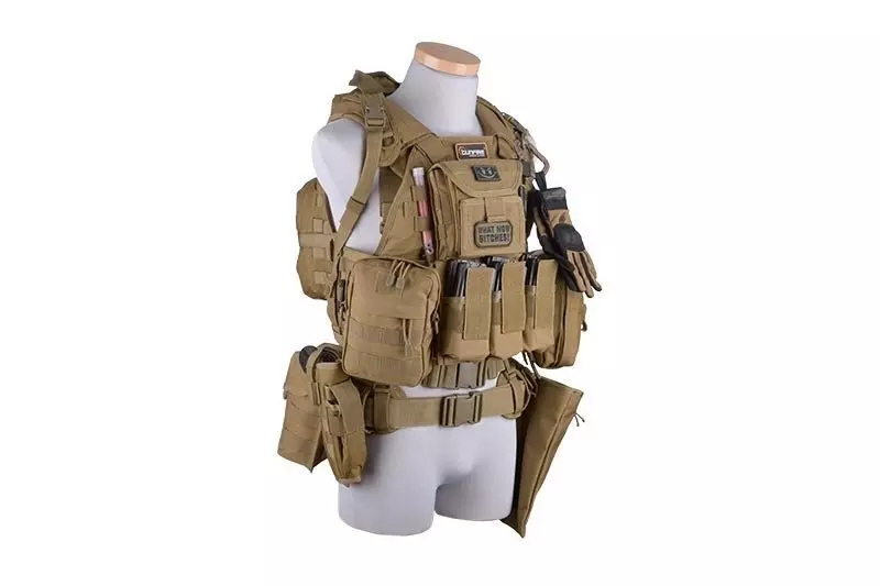 GFC Tactical Plate Carrier Taktische Weste - Oliv