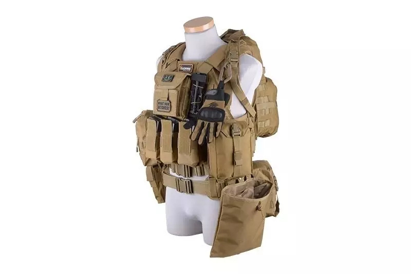 GFC Tactical Plate Carrier Taktische Weste - Oliv