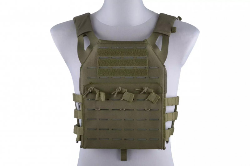 GFC Tactical Jump Laser - Cut Taktische Weste - Oliv