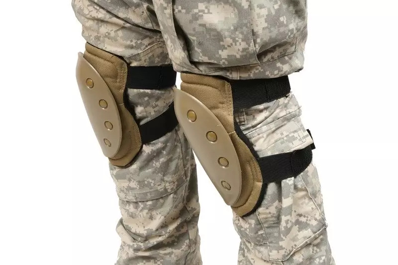 GFC Tactical Knieschützer-Set – Sand