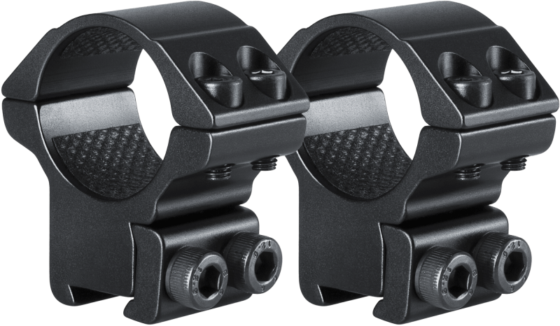 Hawke Match Ring Mount 9-11mm / 3/8” Dovetail 1" Medium – Aluminium, Set (2 St.), Sattelhöhe 13 mm
