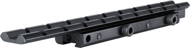 Hawke Adaptor Base – 9-11mm / 3 ⁄ 8" auf Weaver / Picatinny, 187 mm, neigbar, Aluminium