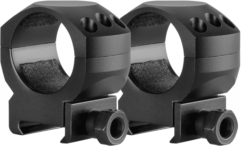 Hawke Tactical Ring Mount Weaver 30 mm Medium – Aluminium, Set (2 St.), Sattelhöhe 11 mm