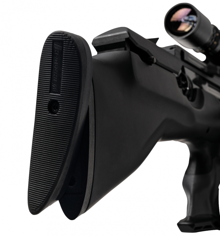 Weihrauch HW 100 Bullpup 4,5 mm PCP Luftgewehr – 410 mm Lauf, Mündungsbremse (Air-Stripper)