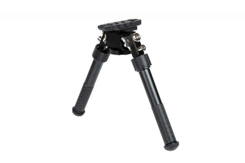 JJ Airsoft BT10 V8 Atlas Zweibein KeyMod / M-LOK - Schwarz